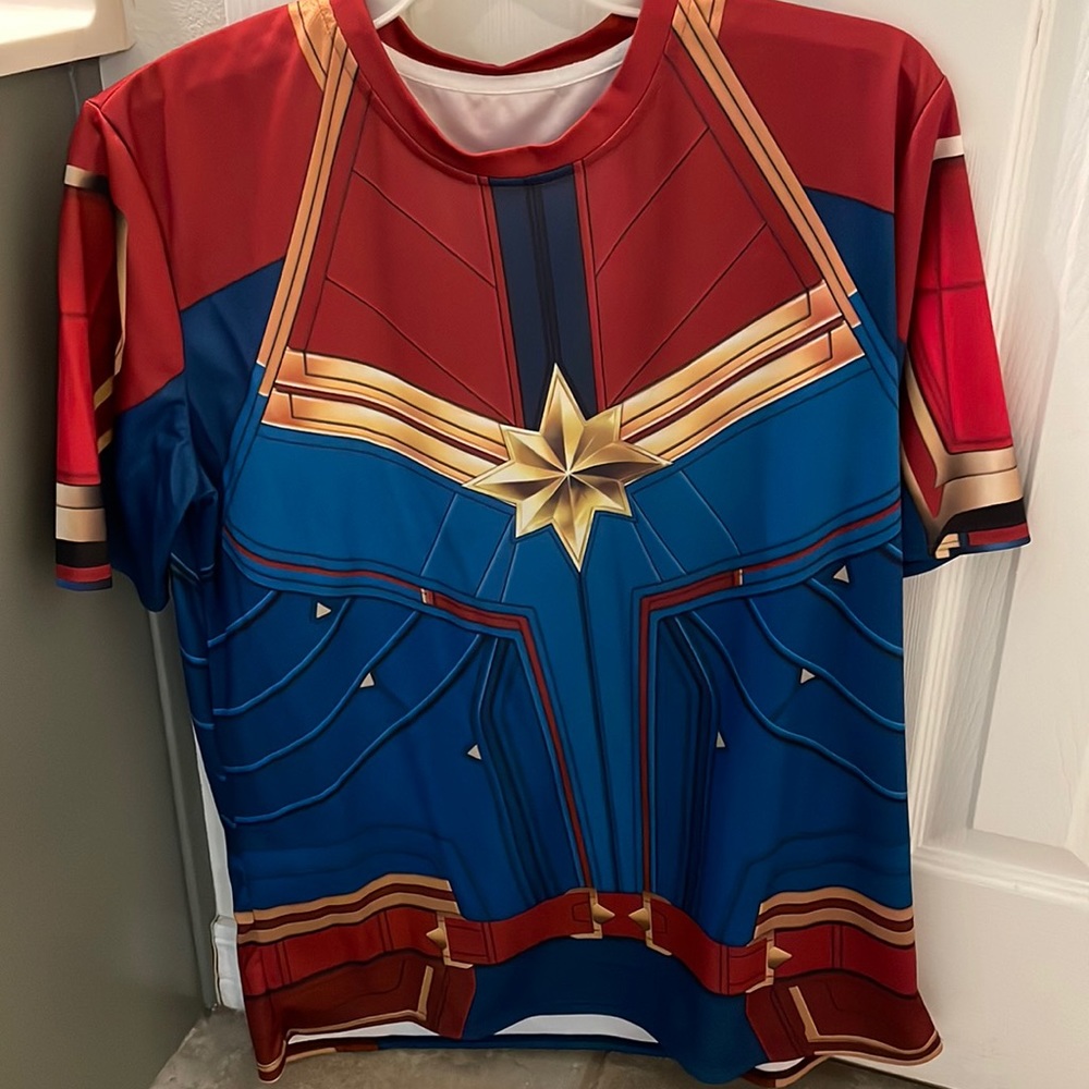 Superhero costume shirt xxl